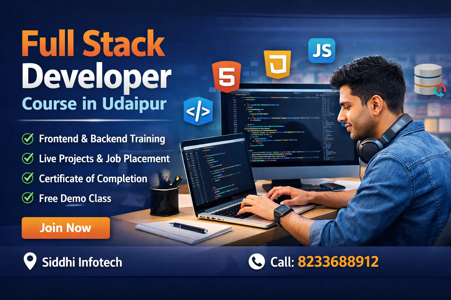 full stack developer course in udaipur